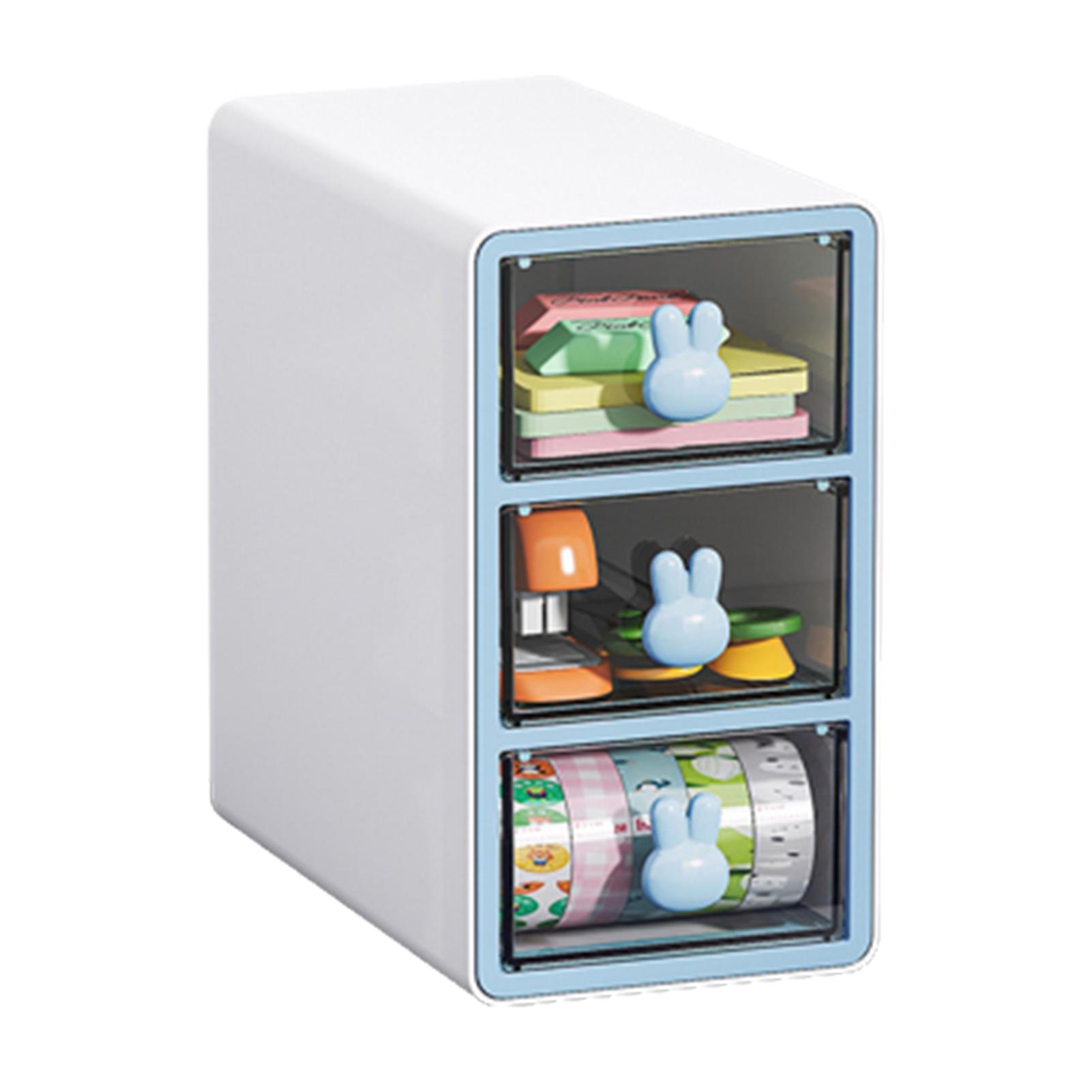 Desk Storage Organizer With Drawers Wardrobe Large Capacity Storage Box