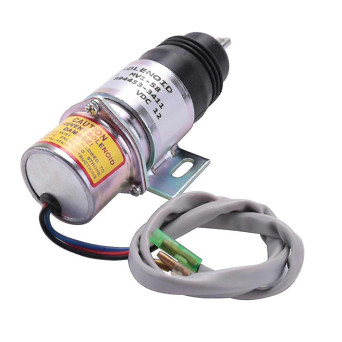 894453-3411 Mv1-58 Stop Solenoid 12vdc For Engine 8-94453341-0