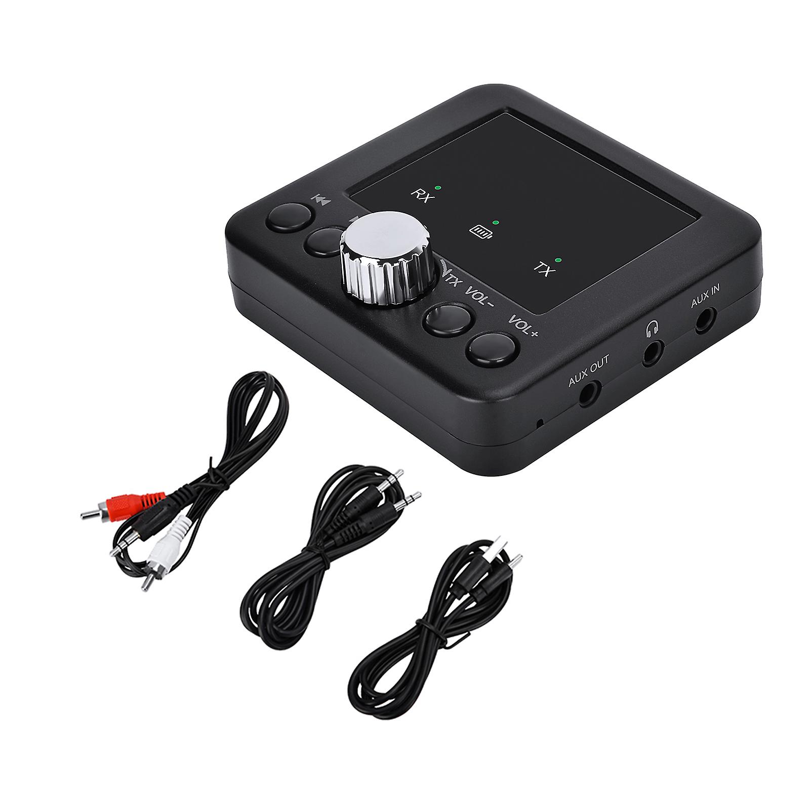 Bt5.2 Audio Receiver Transmitter 2-in-1 Wireless 3.5mm Audio Adapter