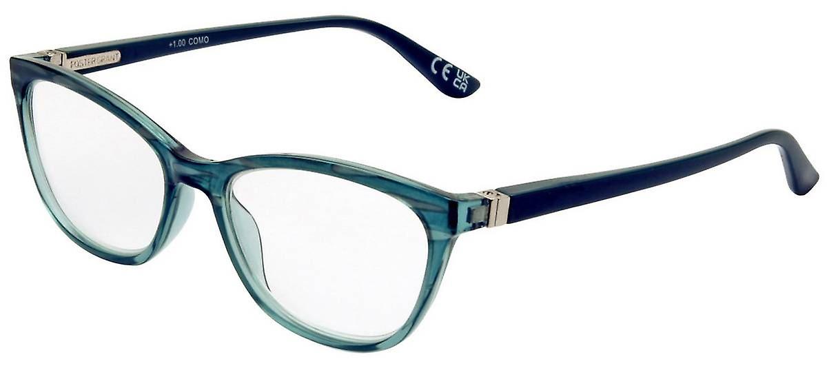 Foster Grant Como Reading Glasses - Teal Blue Gradient