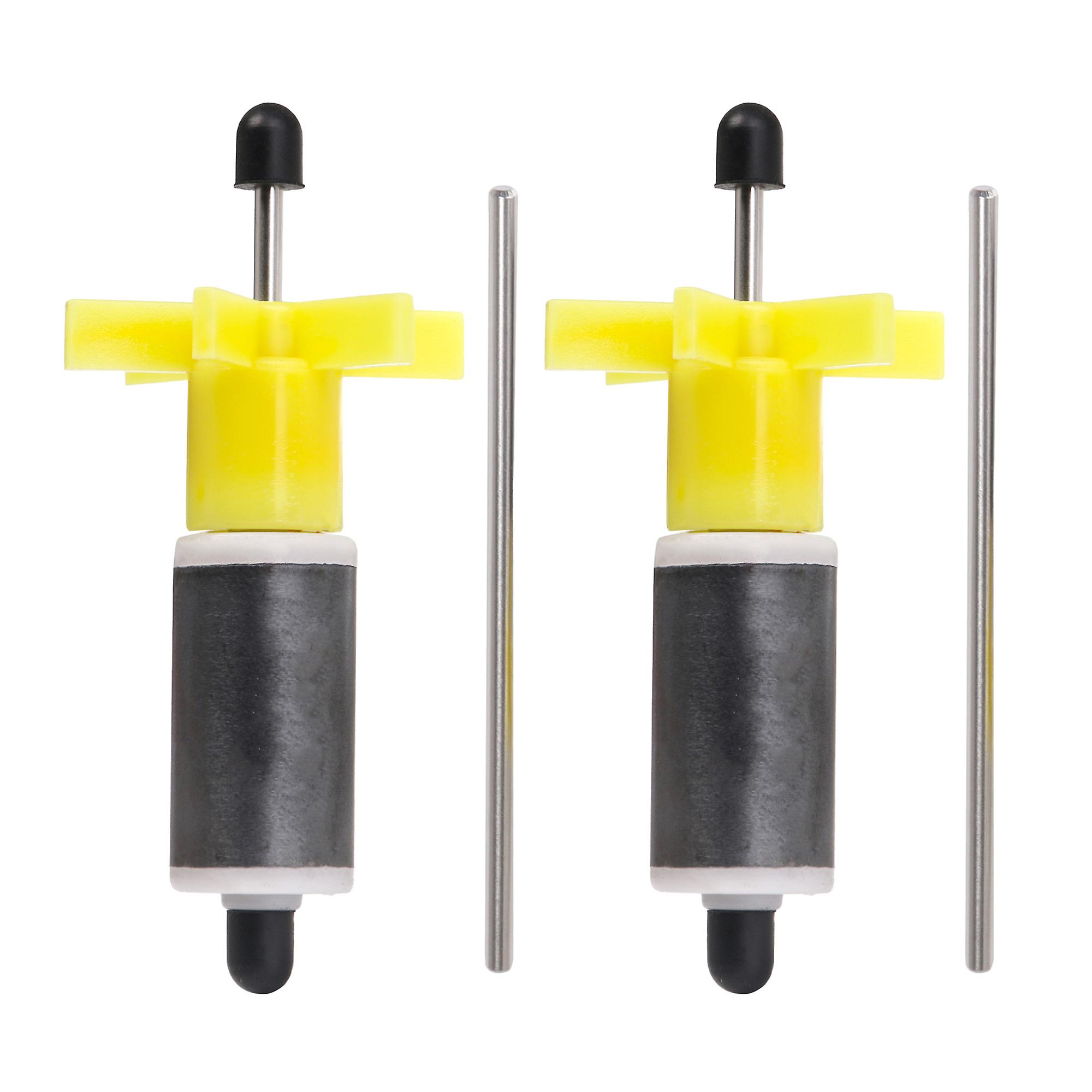 2Pcs Miniature Filter Impeller with Metal Shaft Submersible Pump 16mm