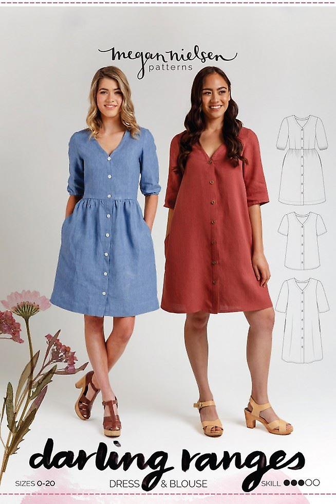 Megan Nielsen Paper Sewing Pattern Darling Dress