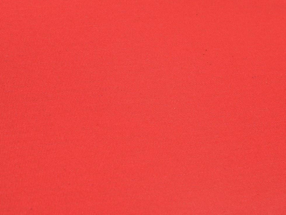 40cm Deckchair Canvas Fabric  Plain Red - per metre