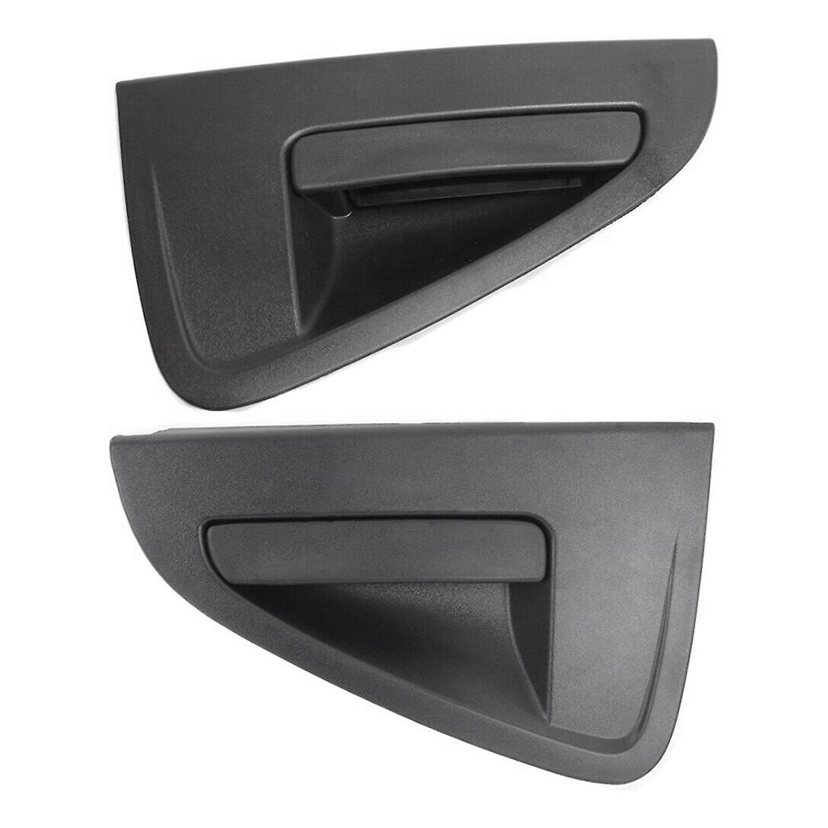 2PCS Rear Exterior Door Handle Set for 2013-2015 Spark Outer Black 95964944, 95964943