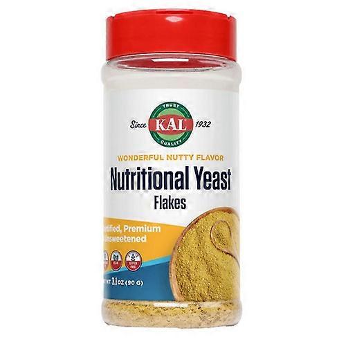 Kal Nutritional Yeast Flakes, 3.1 Oz (Pack of 1)