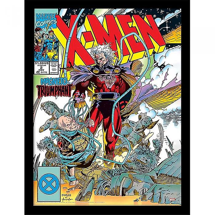 X-Men Triumphant Comic Magneto Print