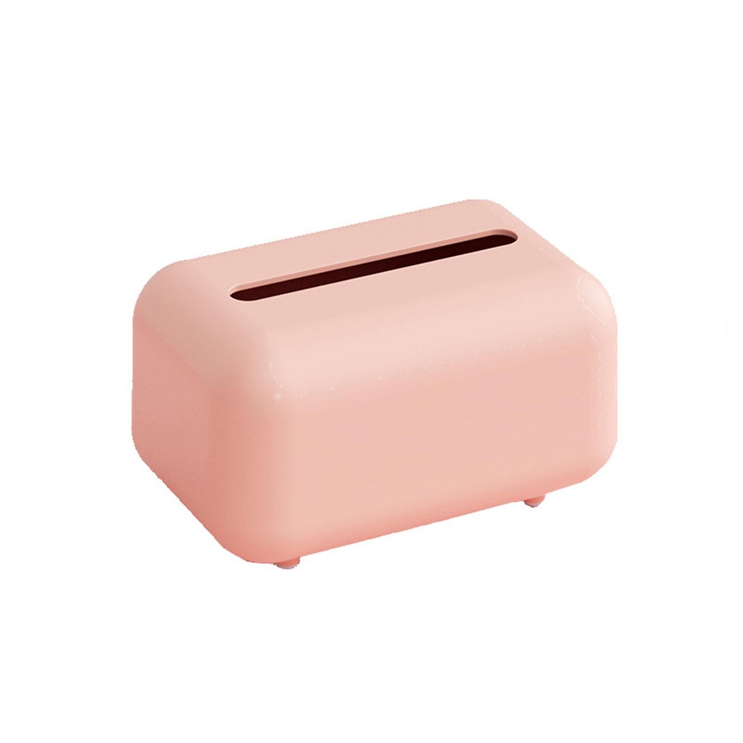 Anti-slip Tissue Box Stable Feet ABS Smooth Edge Tissue Container Home Decor