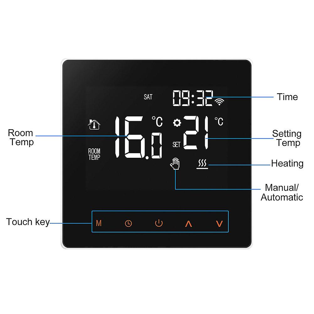Room Thermostat Digital WIFI Room Temperature Controller LCD Room Heating
