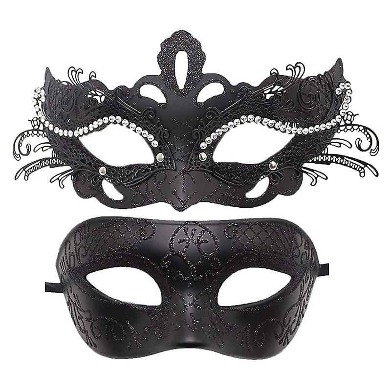 Couple's Gorgeous Venetian Masquerade Masks Party Masks