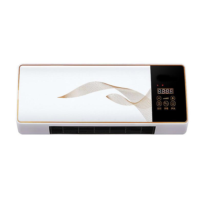 Compact Wall-Mounted AC Unit with Remote, Quiet 220V Cooling & Heating