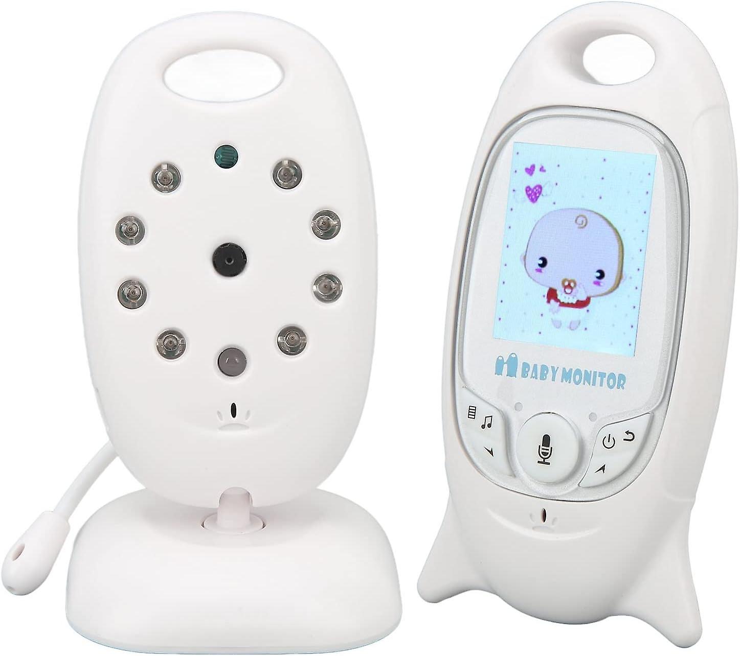 Video Baby Monitor with Camera, Baby Camera Monitor 2 Inch LCD Screen, 2.4G Wireless WiFi Monitor, N