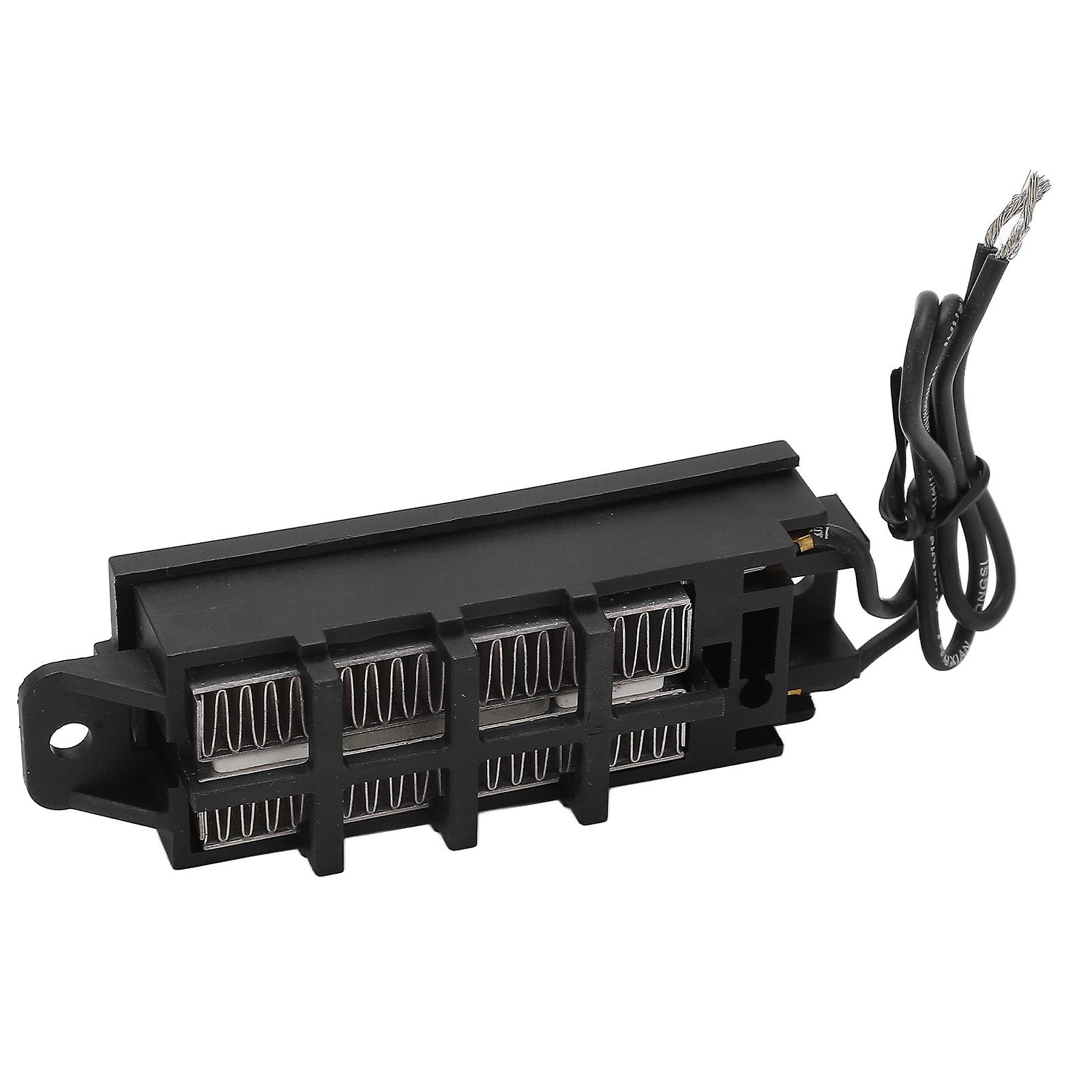 24V 100W PTC Heating Element Thermostatic Heating Temperature Resistant PTC Air Heater with Bracket 