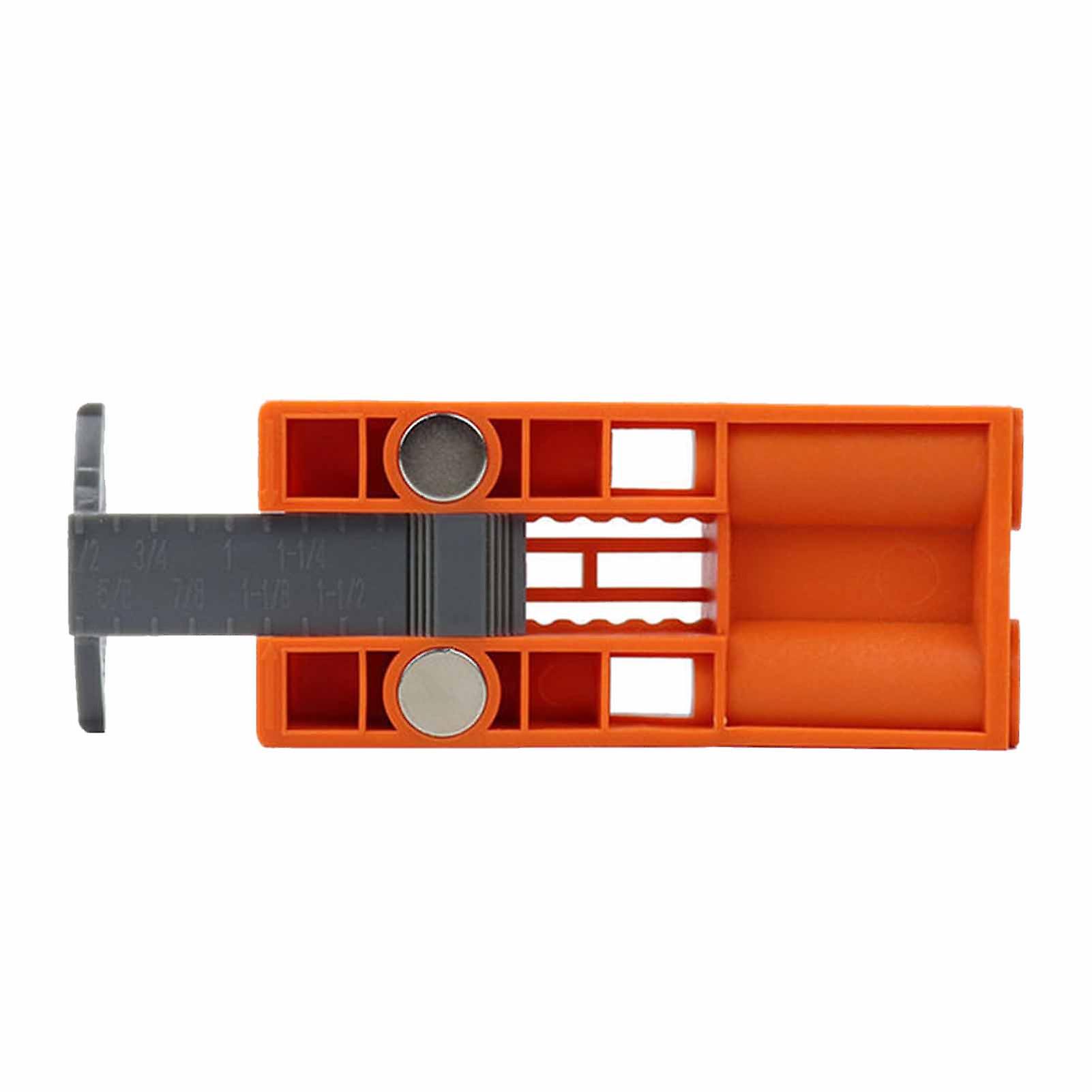 Magnetic Inclined Drill Hole Locator Positioner with Hex Wrench Robust Accurate Woodworking Inclined Hole Jig