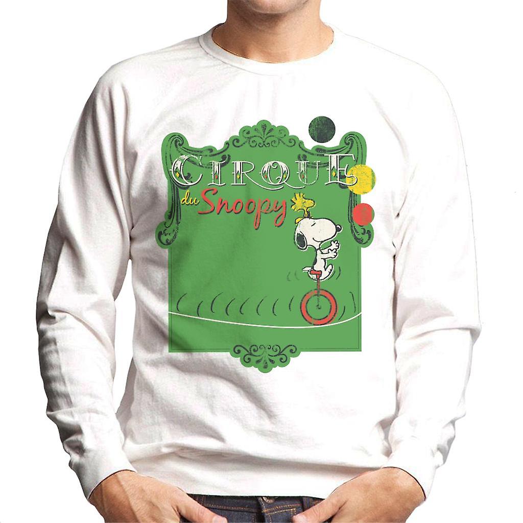 Peanuts Circus Cirque Du Snoopy Men's Sweatshirt