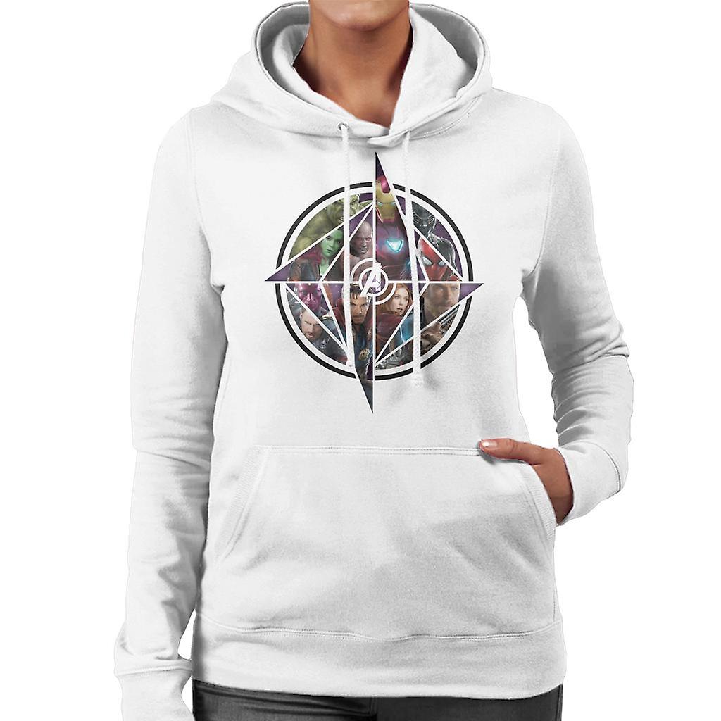 Marvel Avengers Infinity War Character Montage Women's Hooded Sweatshirt