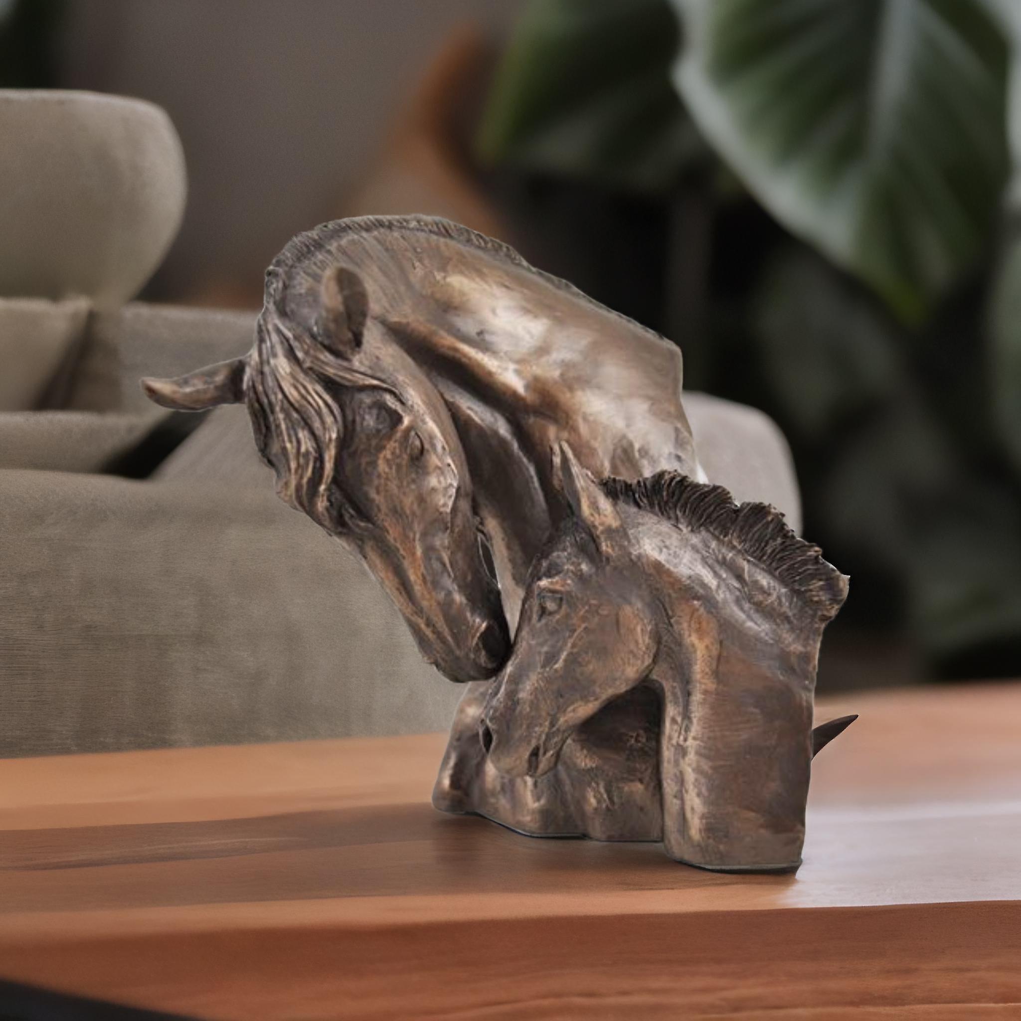 Mare And Foal Sculptures & Statues