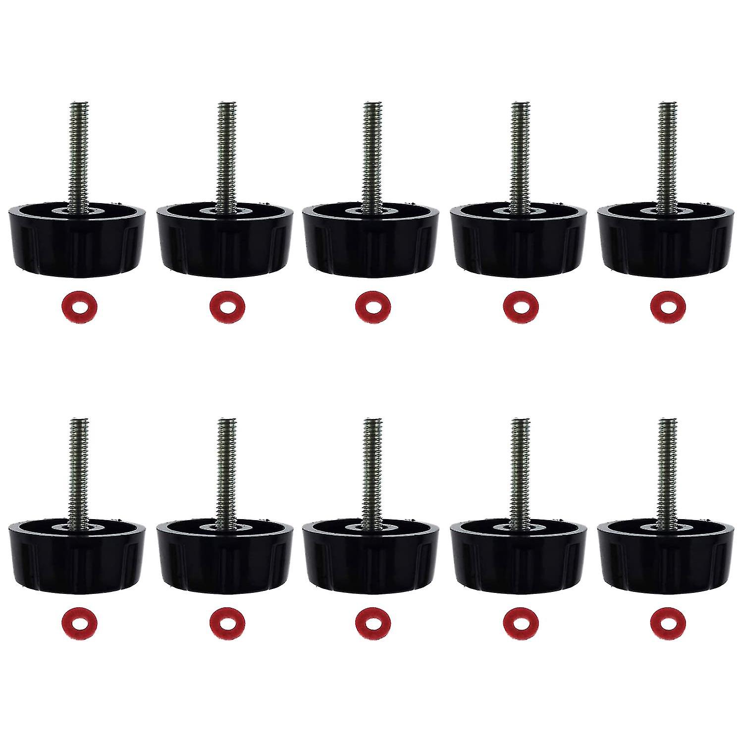 10pcs Screws Nuts Caps For Fishing Spinning Reels Knob Power Handle Grip