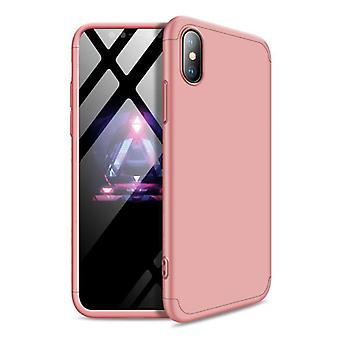 Stuff Certified® Xiaomi Redmi 5 Full Cover - 360 ° Body Case Case + Screen Protector Tempered Glass Pink