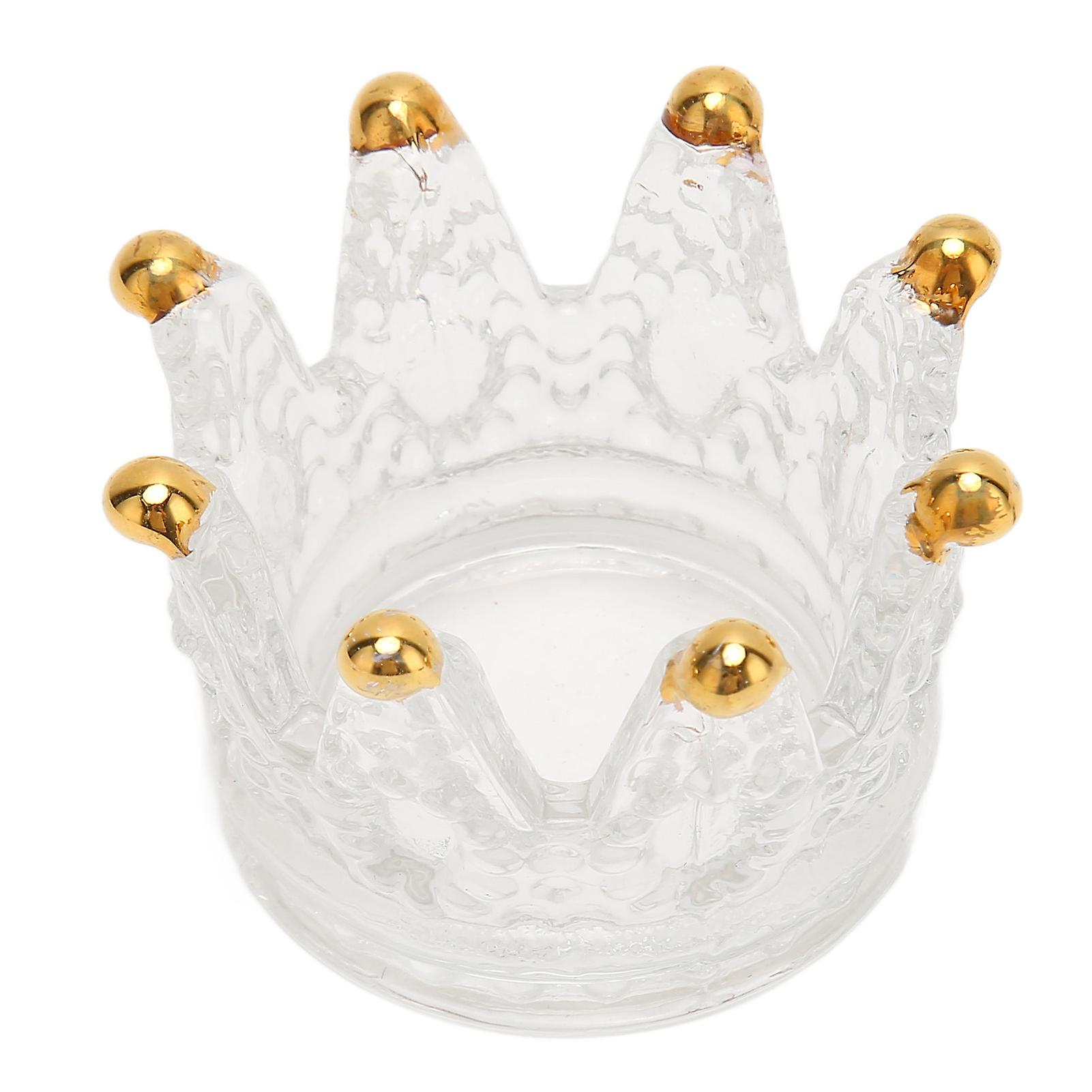 Makeup Sponge Holder Crown Design Blender Egg Puff Drying Stand Frame Rack for Home 