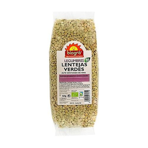 Organic Green Lentils 500 g