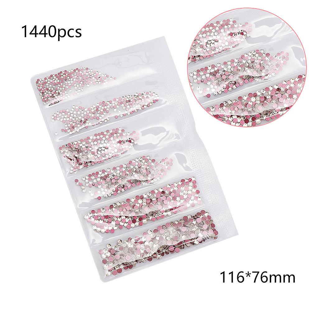 Diy Nail Rhinestone-sticking Nail Ornament Crystal Flat Glass Drill Nail Sequins Set
