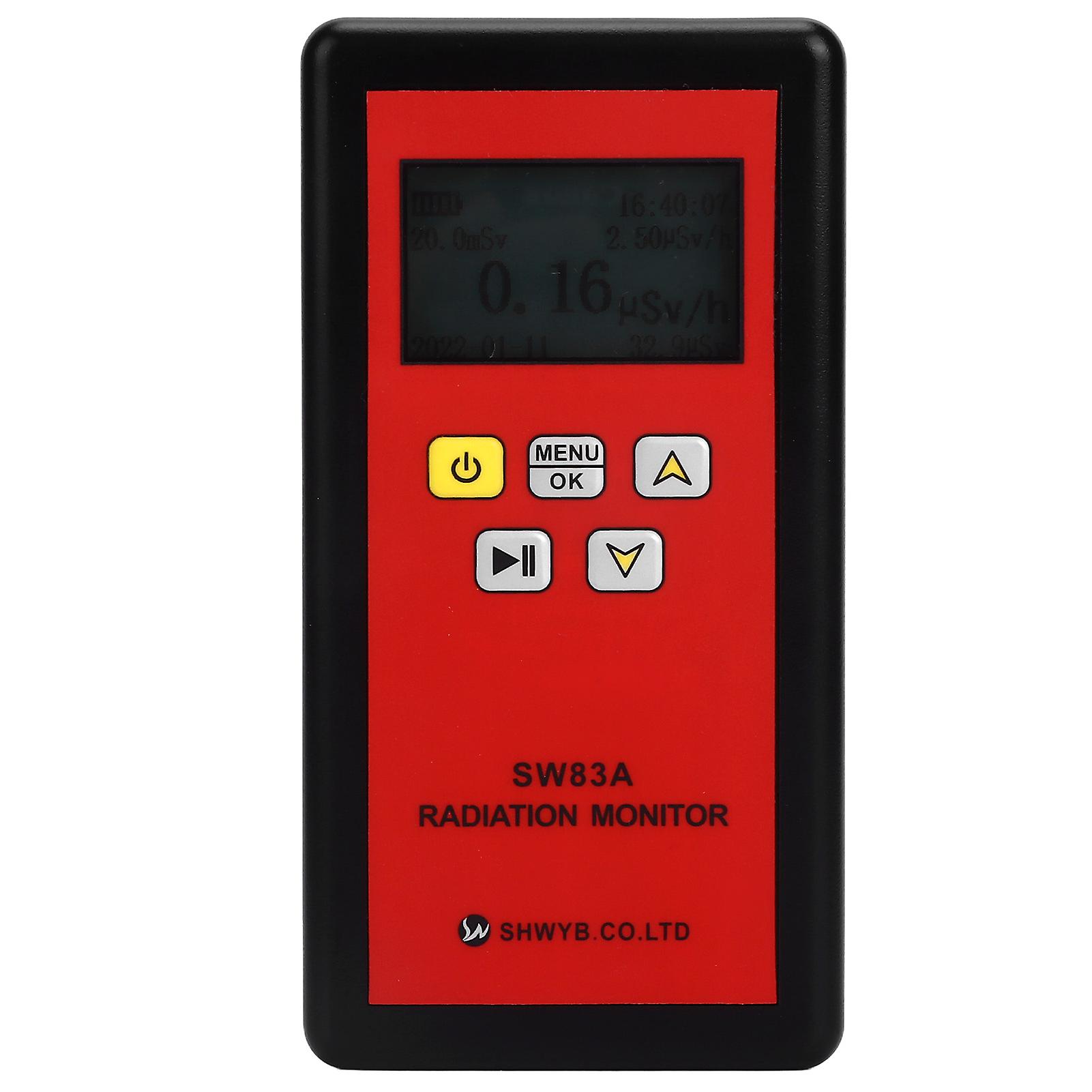 Nuclear Radiation Detector Portable β γ Rays Radiation Monitor LCD Industry Radiation Tester
