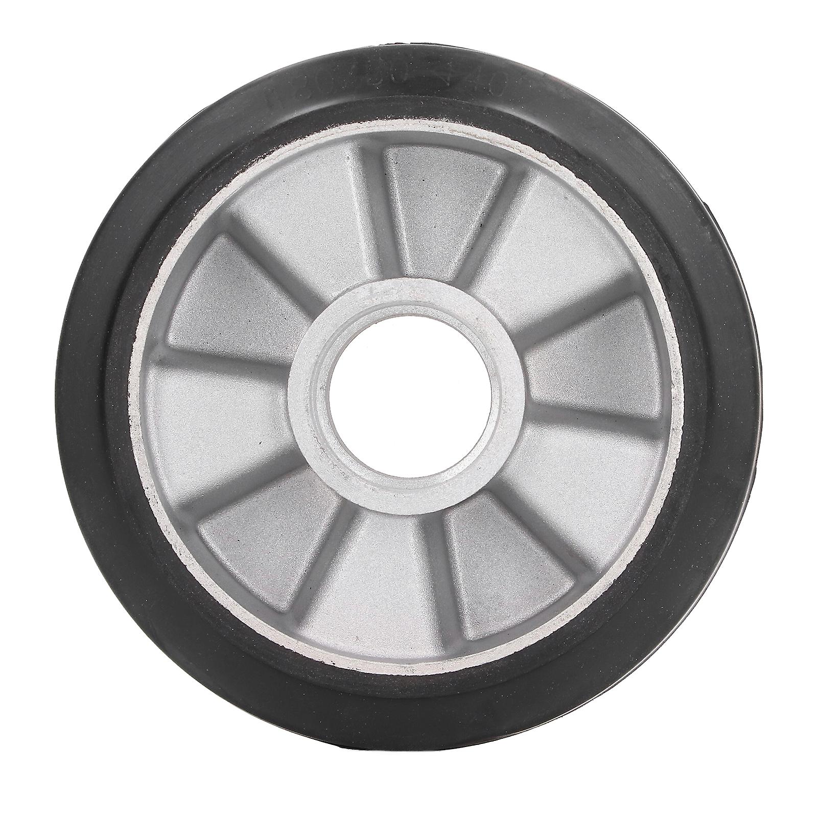 Truck Load Wheel with 6204 Bearing Hole Solid Rubber Replacement Tire for Handcraft Hydraulic Forklift 180x50mm