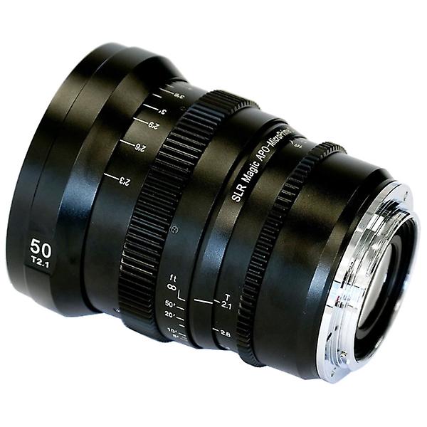 Slr Magic Microprime Cine Apo 50mm T2.1 相机电影镜头，适用于佳能 Ef 卡口