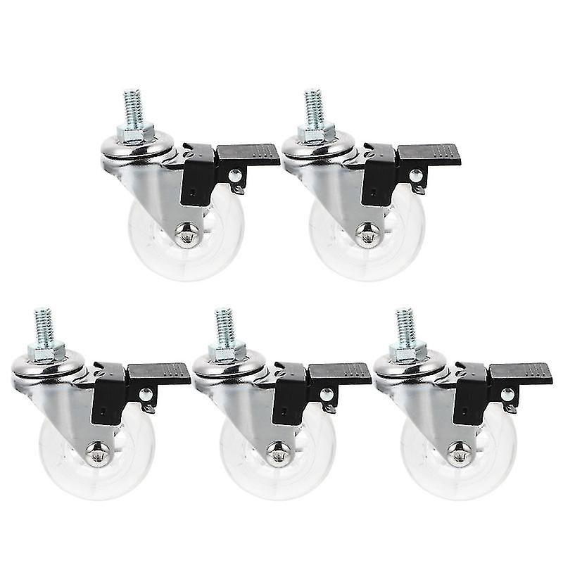 5pcs Roulette avec frein