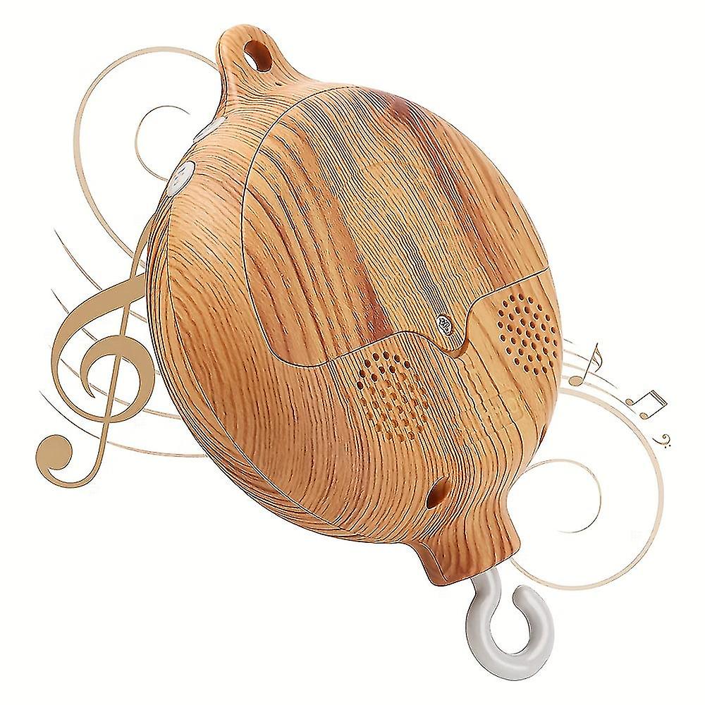 Baby Musical Mobile με περιστρεφόμενα άγκιστρα, Crib Mobile Motor, Baby Music Box Spinner με 3 λειτουργίες, Nursery Mobile Motor με 35 νανουρίσματα