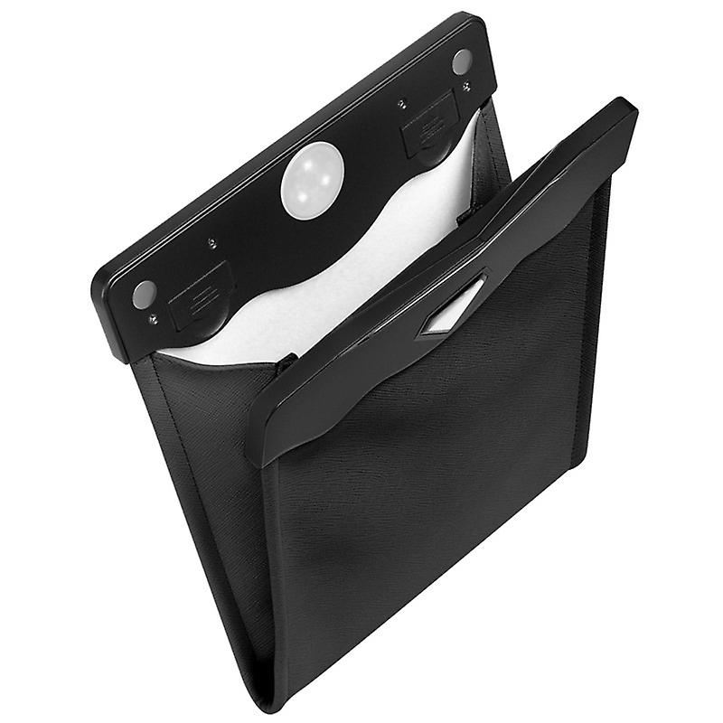 Car Trash Can Paste Black