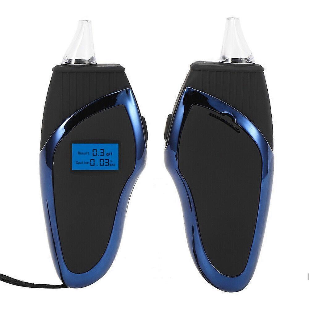 Air blowing digital display portable alcohol tester for car and home use