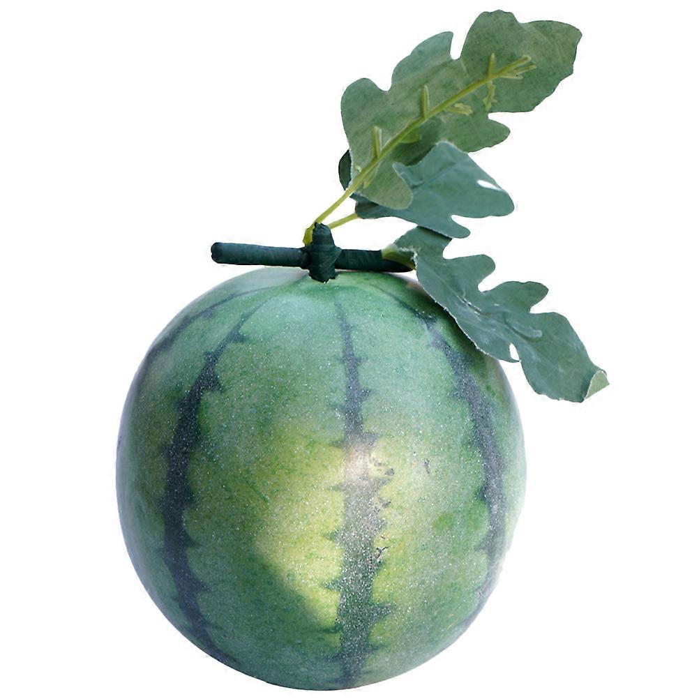 Simulation Watermelon Photography Prop Artificial Watermelon Lifelike Fruit Decoration