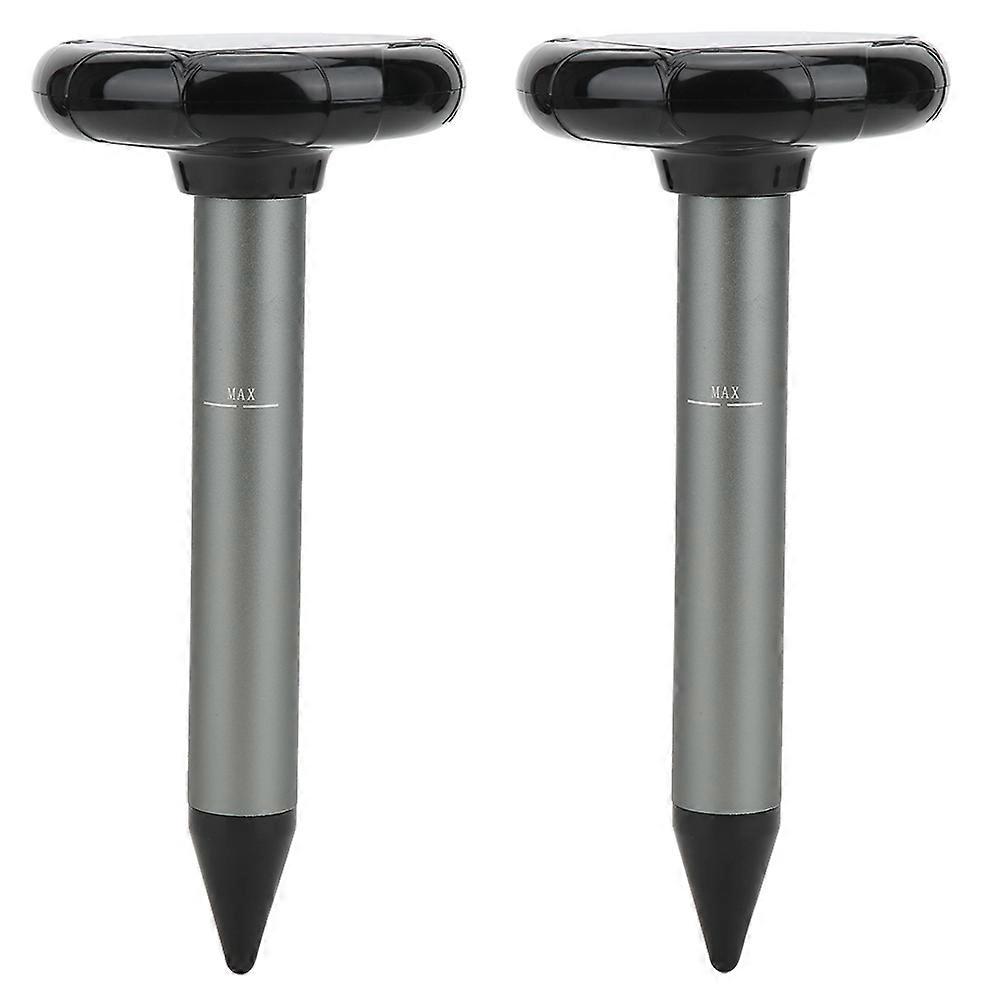 Solar Powered Mouse Repeller Ultrasonic Vibration Rats Snake Repellent for Outdoor