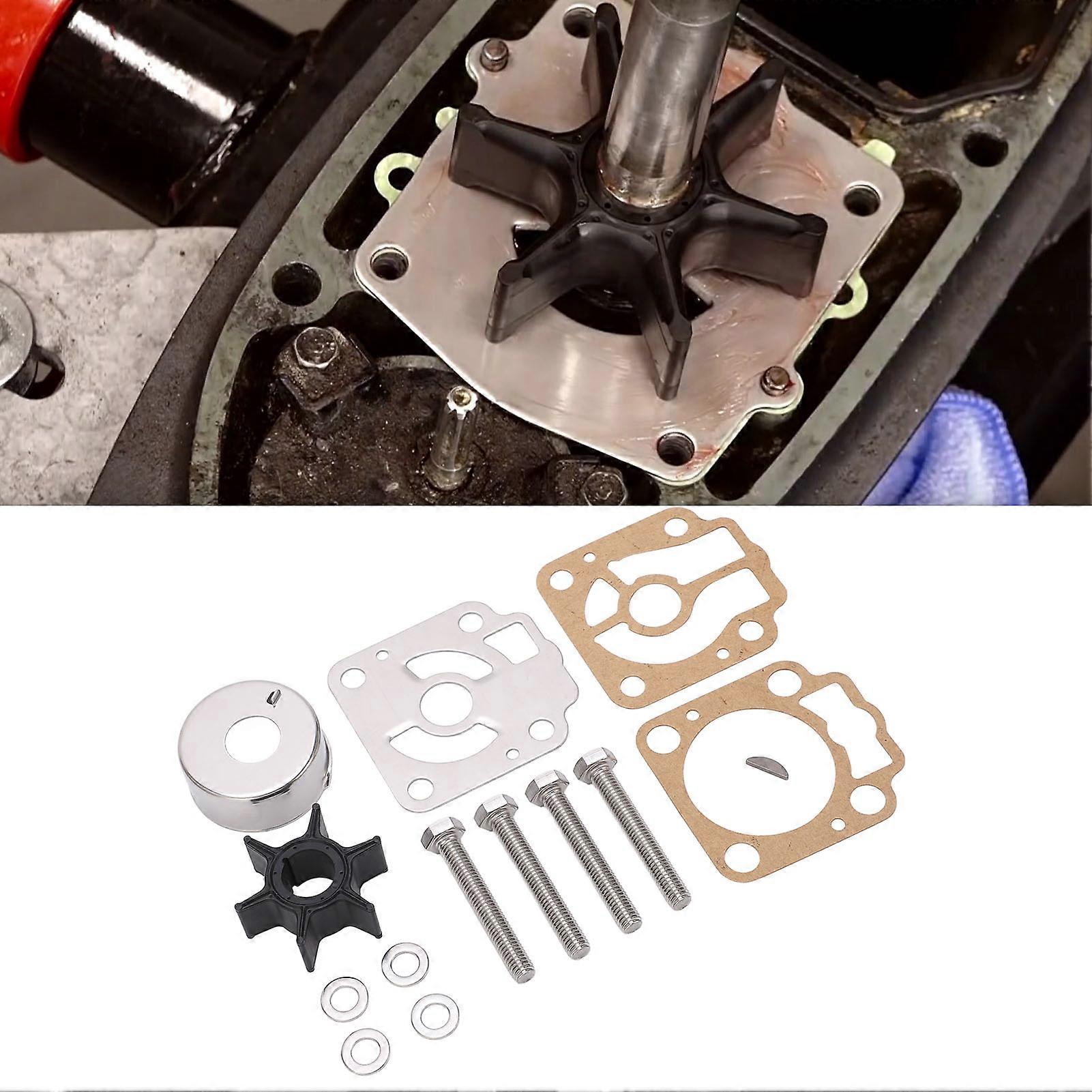Kit Di Riparazione Pompa Acqua Per Tohatsu M40D/M50D 2T – Girante, Piastra E Guarnizioni, Ricambio Professionale
