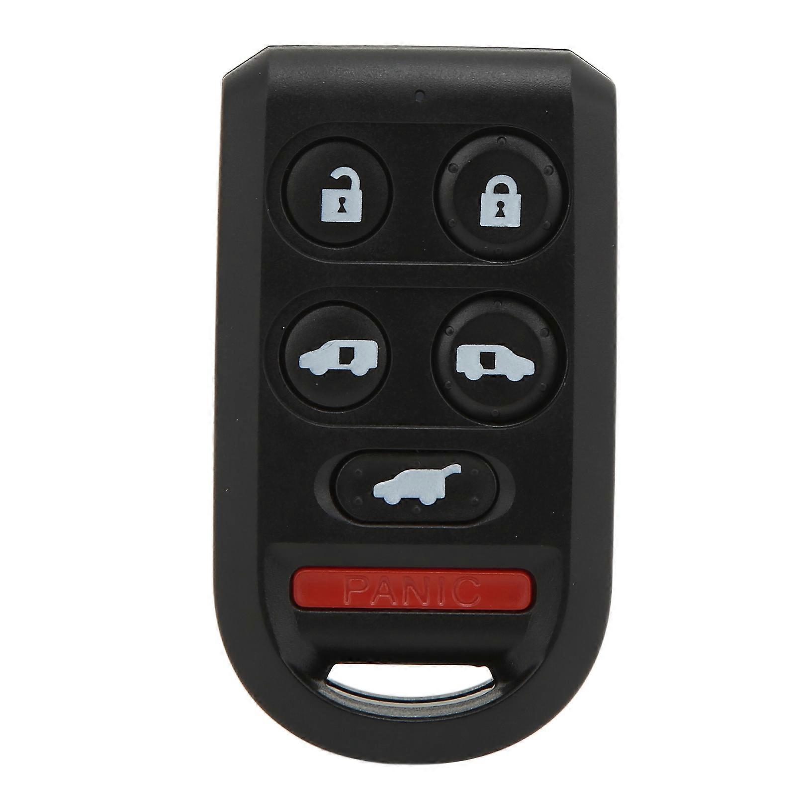 5+1 Button Car Remote Key Fob Shell Case Foldable Cover Replacement For Odyssey 2008-2010