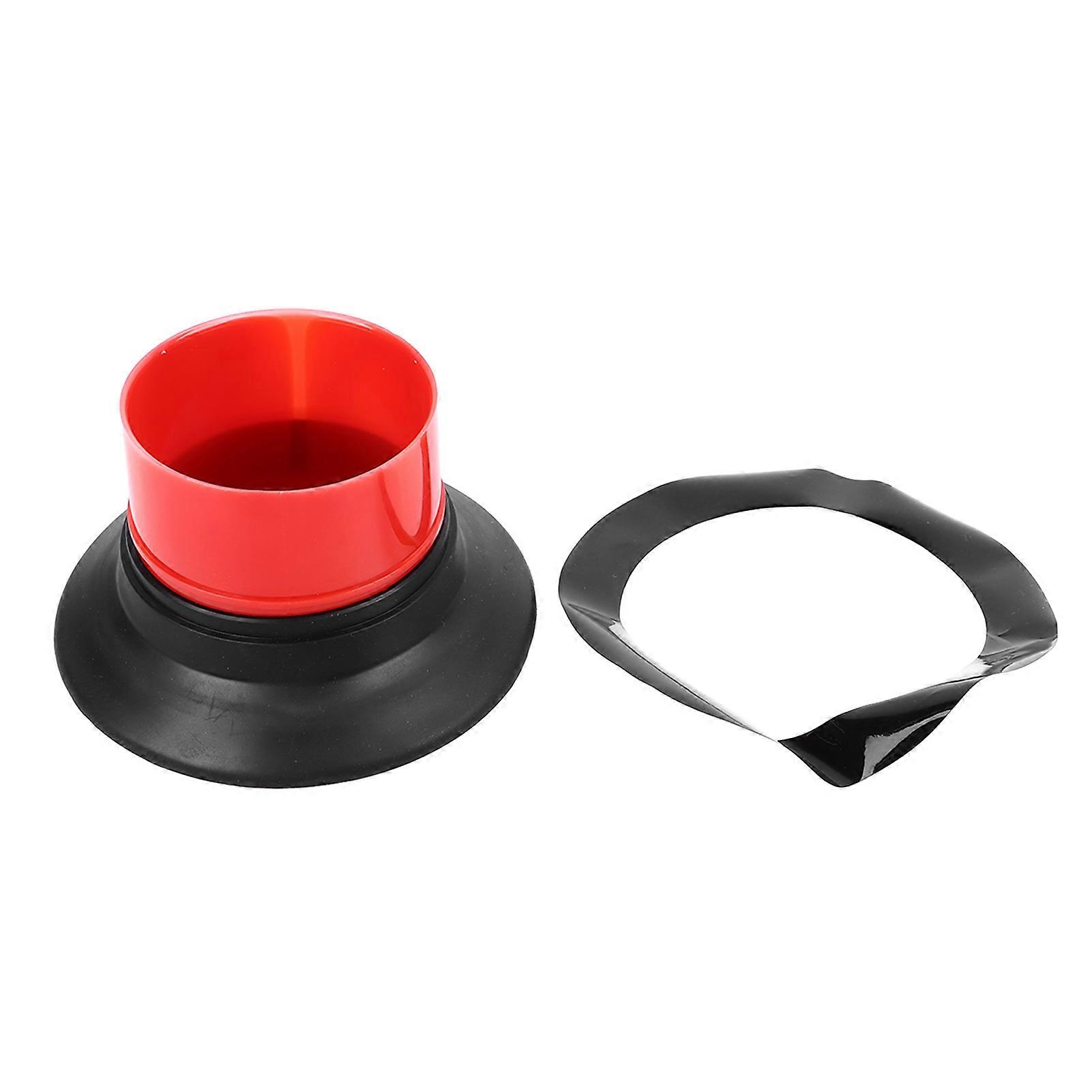 Bass Drum Enhancer Abs Sturdy Drum Bass Effect Amplifier With Port Hole Protector Wp07 Red