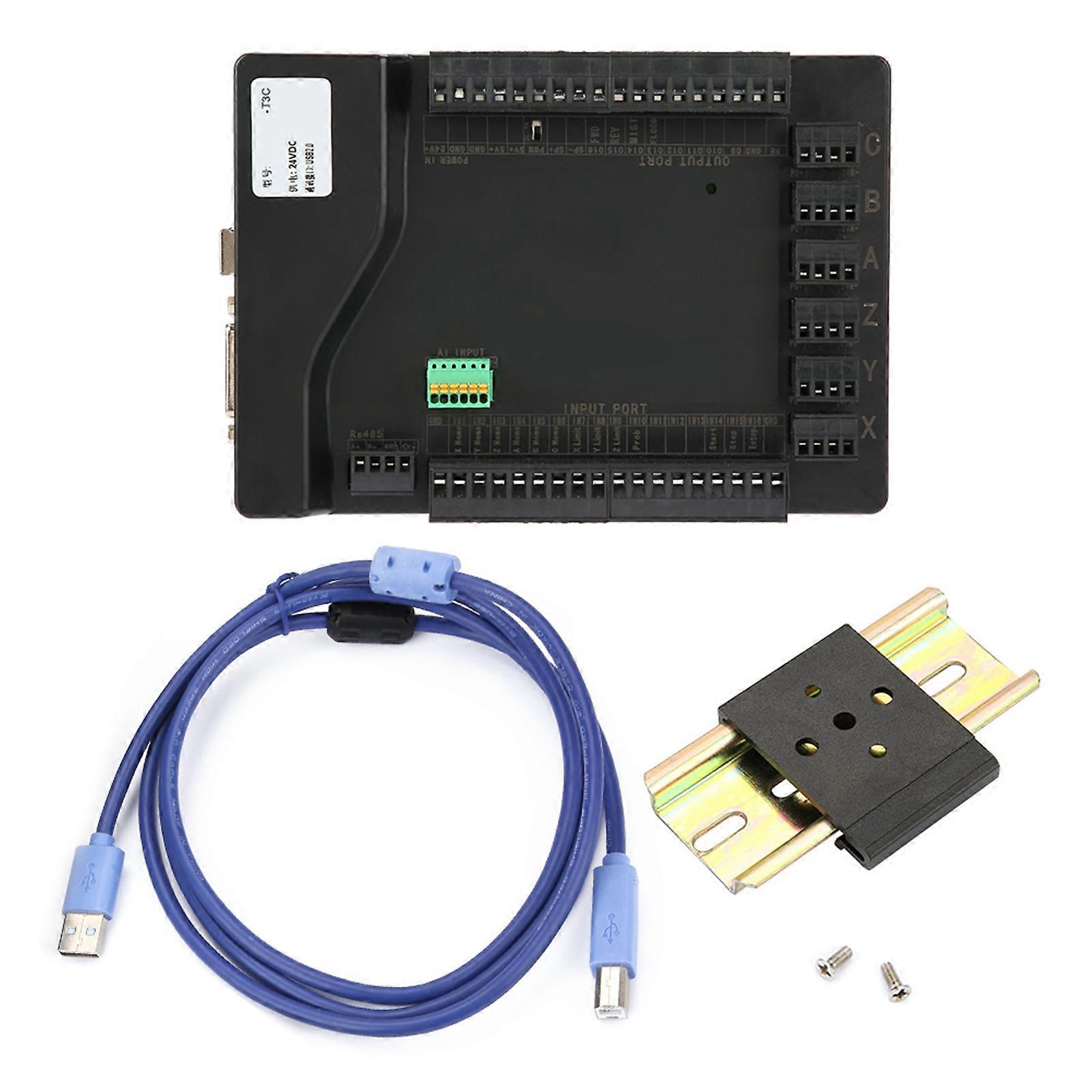 Mach3 Usb Cnc Stepper Motor Controller Card Smooth Motion Usb Breakout Board (3 Axis)