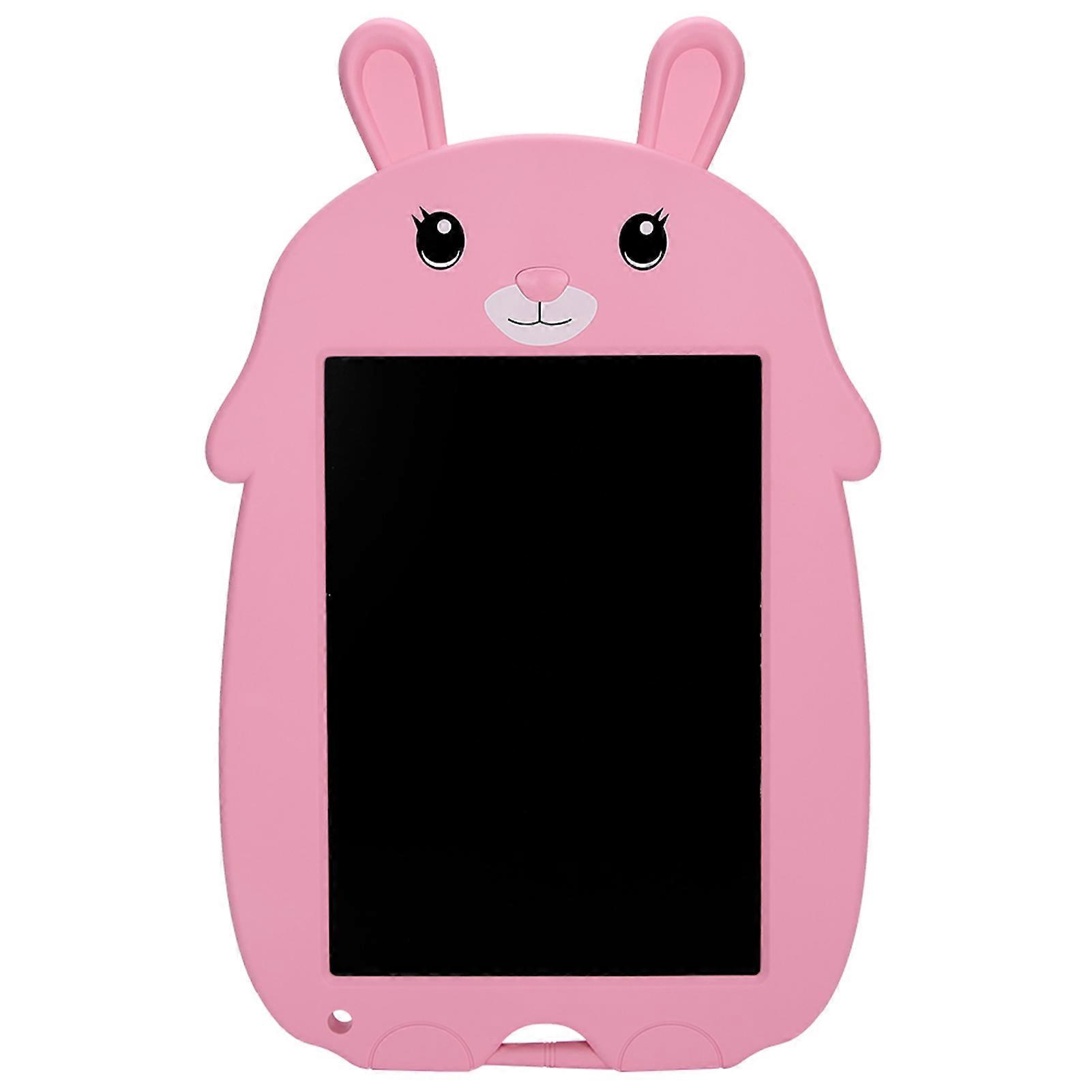 LCD Writing Board Electronic Digital Drawing Tablet Children Erasable Handwriting Pad Pink Rabbit Style