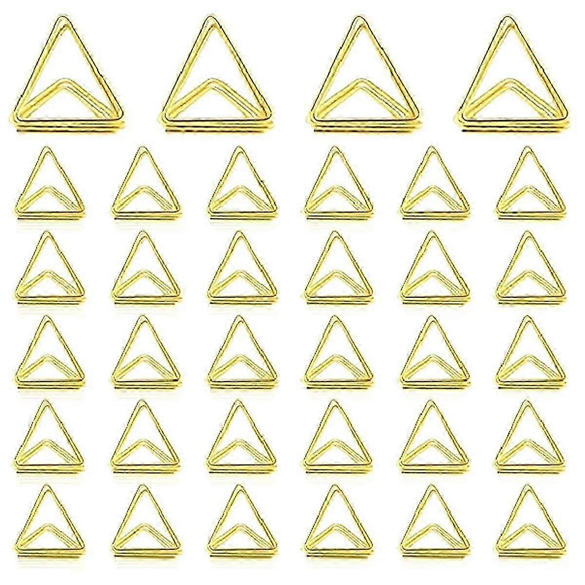 Lot de 60 porte-cartes de table de mariage, porte-numéros de table en forme de triangle, porte-photos, support à clip