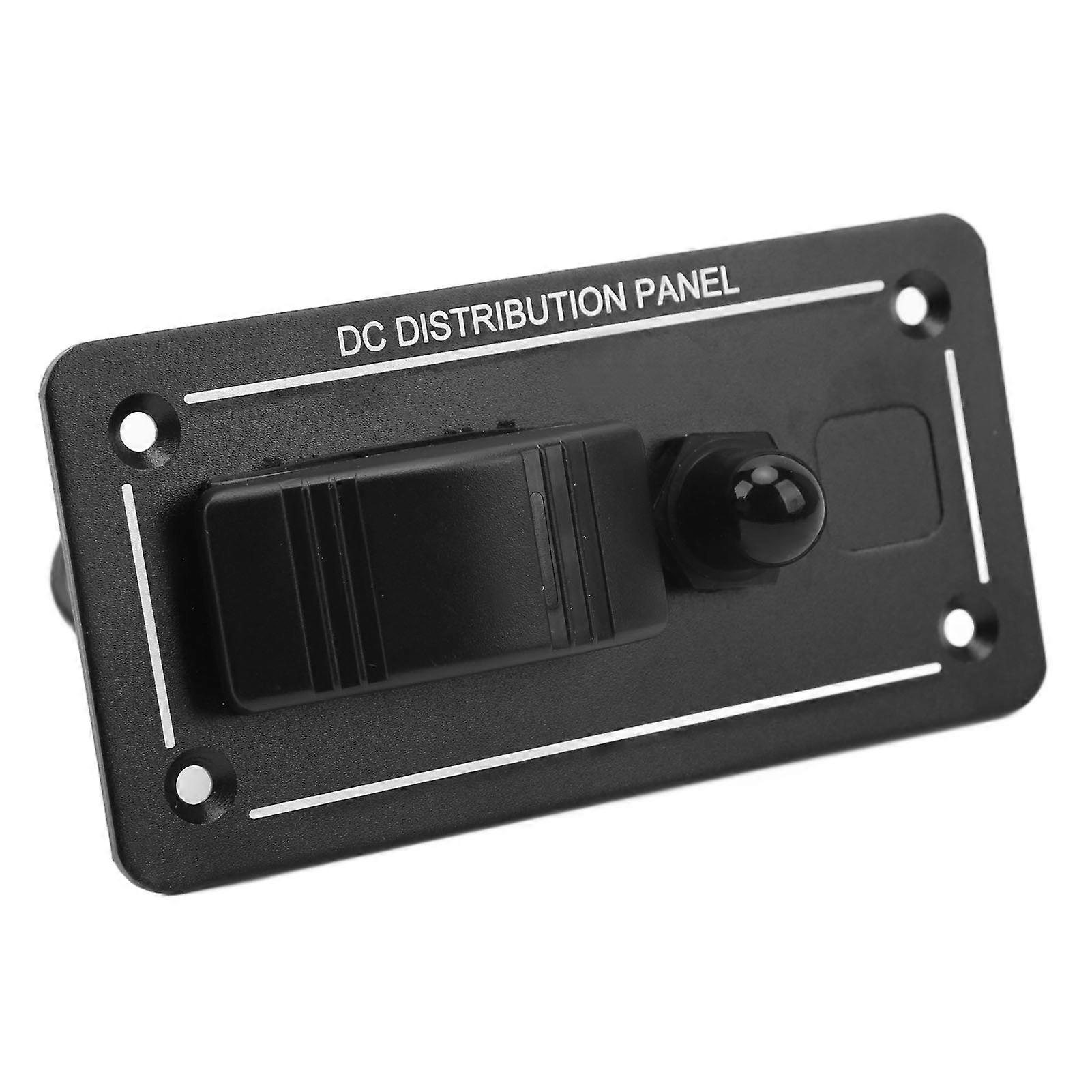 Toggle Switch Panel 12?24V On Off Aluminum Red LED Indicator for ...