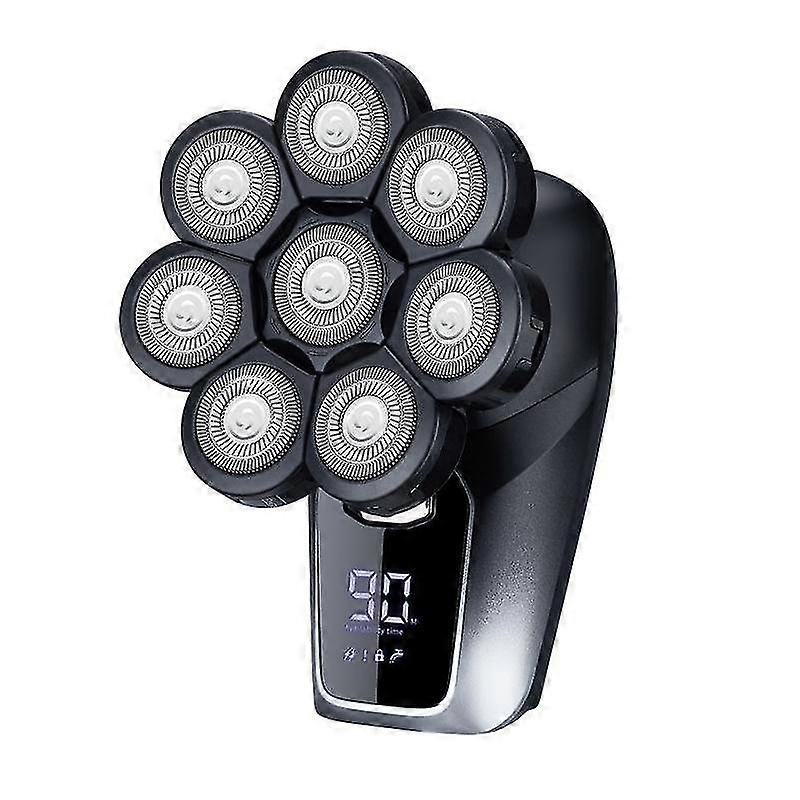 8-blade electric digital razor trimmer