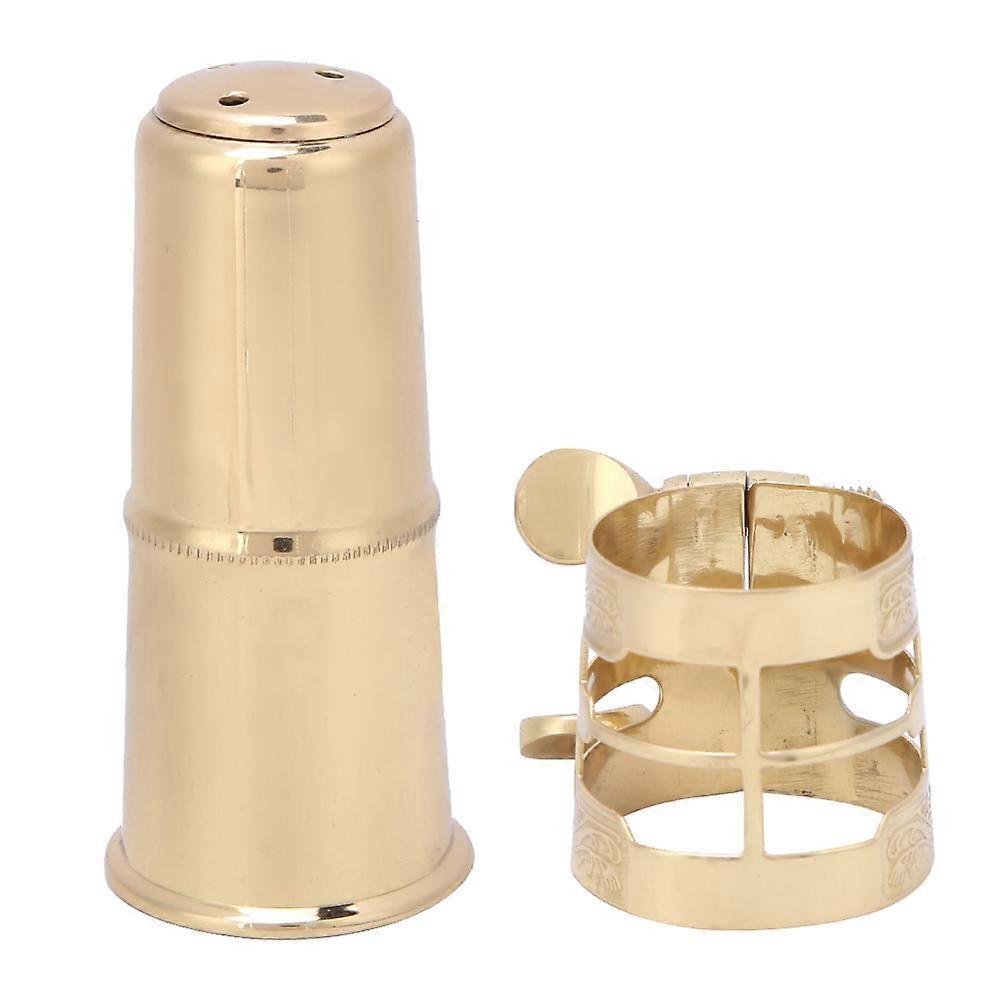 Embout de bec de saxophone alto en laiton, ligatures de saxophone, accessoires pour instruments de musique