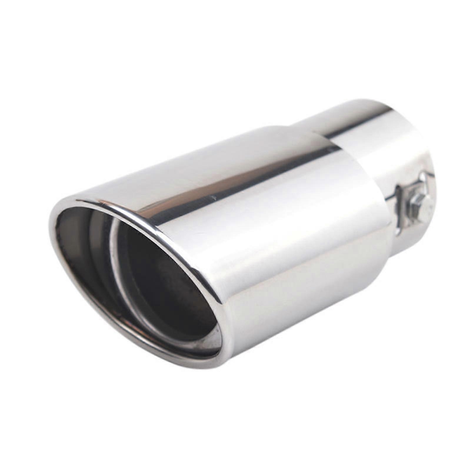 eksos lyddemper rett solid rustfritt stål bil eksos hale rør for bil