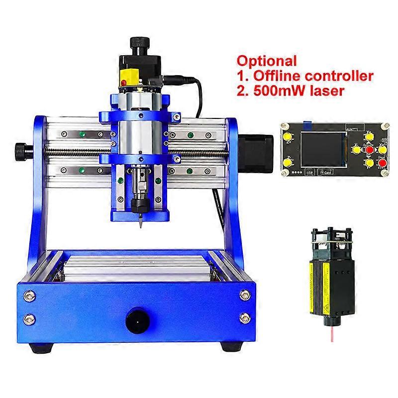 Diy Mini Cnc Router Engraver 1310 Full Metal Frame Desktop Pcb Milg Hine Wood Carving Optional 500mw Laser Offe Control