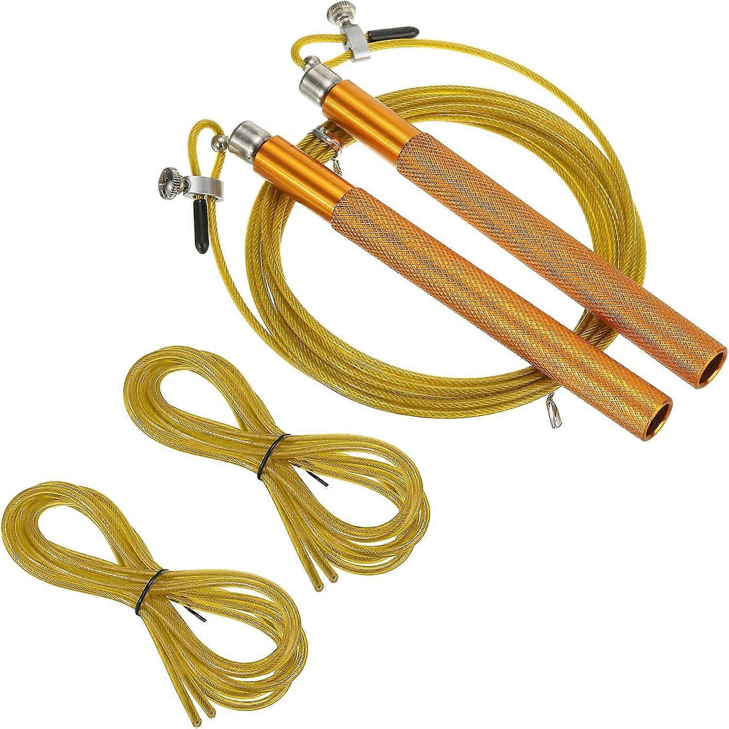 Speed skipping rope, adjustable speed skipping rope, adult fitness skipping rope with replacement rope