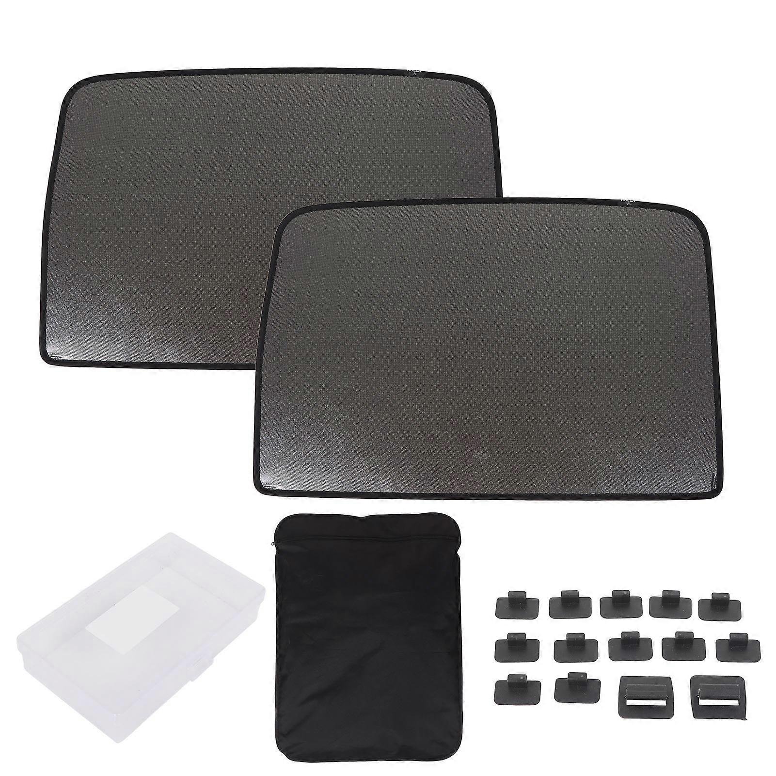 Roof Sunshade Heat Insulation Breathable UV Protection Cover Replacement for Tesla Model Y 2021?2023 Black