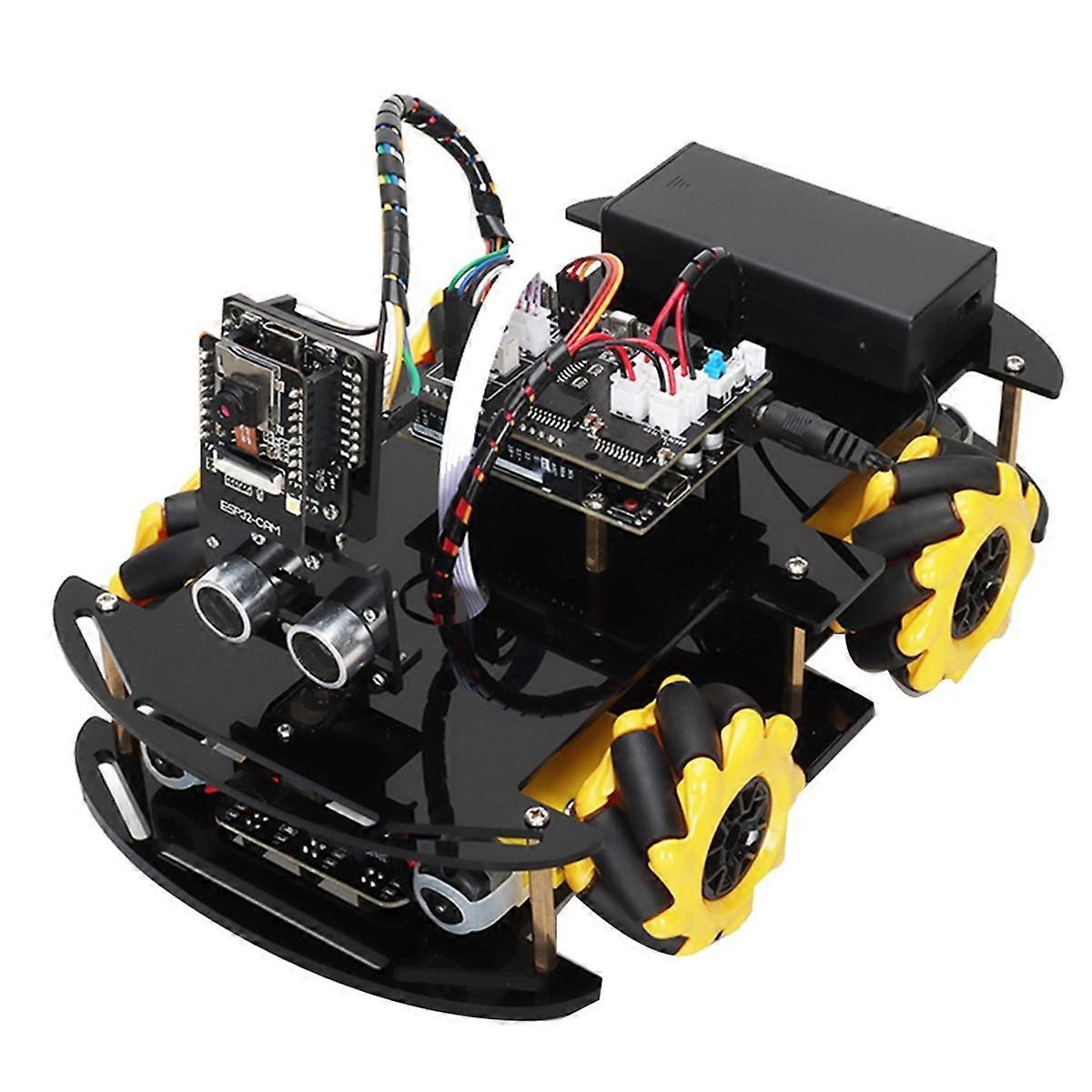 Robotic Car Kit for Programming with ESP32 Cam, Learning and Develop Smart Automation Complete Kit