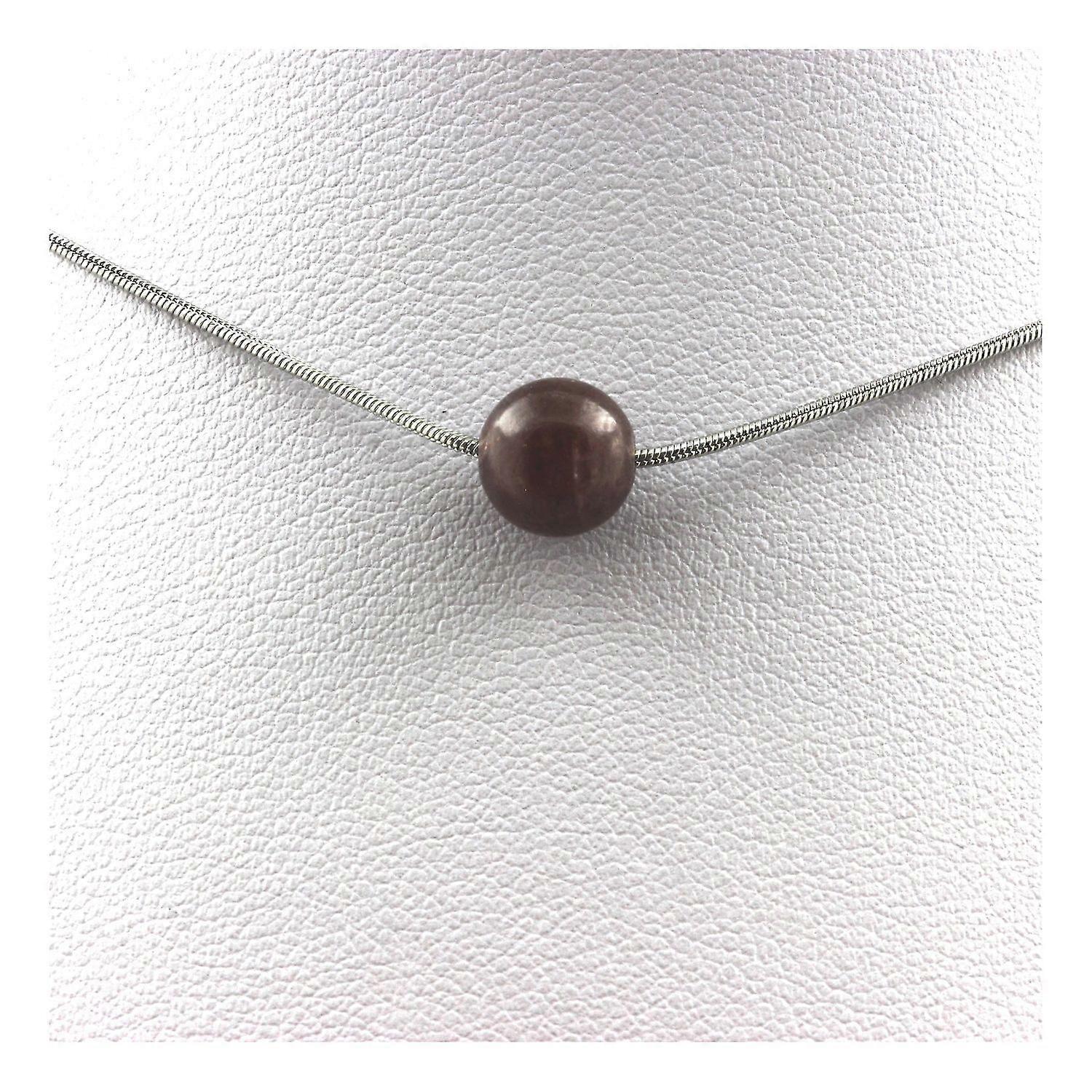 1 Mogok Ruby bead necklace, Burma, Myanmar 8 mm