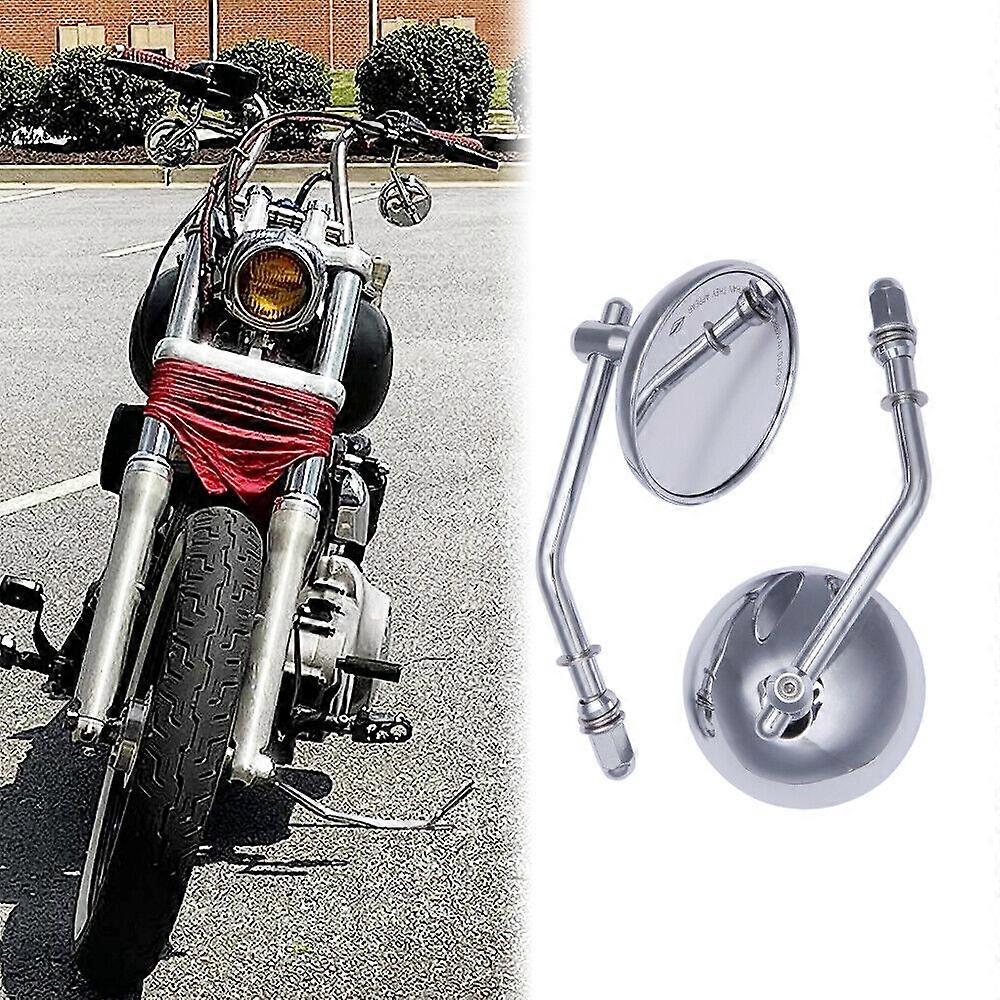 Harley Davidson motorcycle round rearview mirror chrome rearview mirror -GLS